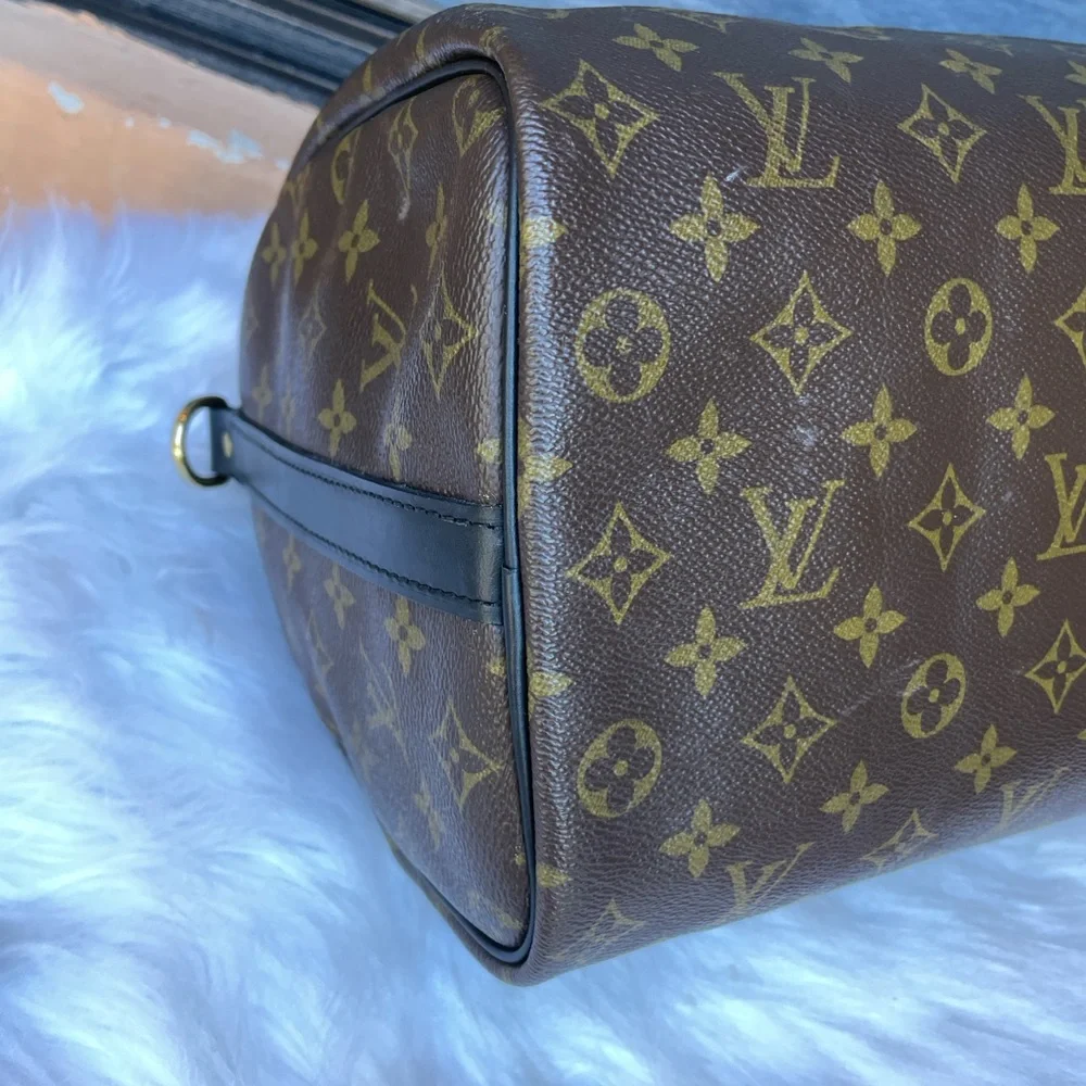 LOUIS VUITTON Speedy 35 Custom Bandoulire - Picture 13 of 15
